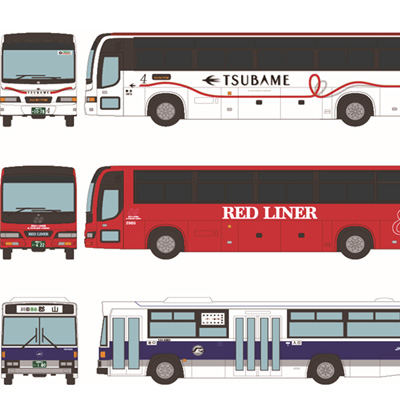 ザ バスコレクション JR九州バス設立20周年記念3台セット　商品画像