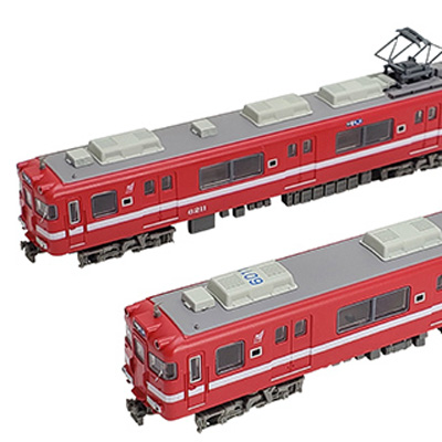 鉄道コレクション名古屋鉄道6000系 （白帯復刻 6011編成）2両セット　商品画像