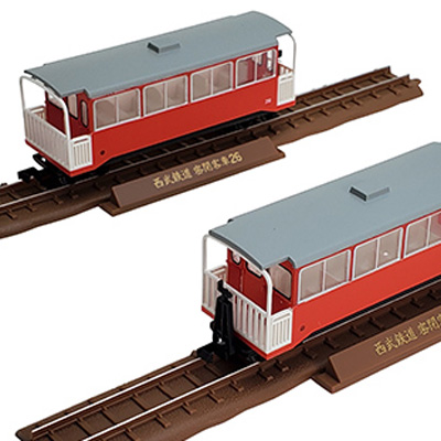 鉄道コレクション ナローゲージ80 想い出の西武鉄道山口線 密閉客車タイプ2両セット　商品画像