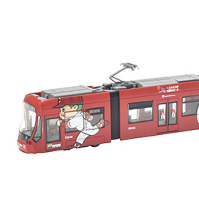 鉄道コレクション 広島電鉄5100形5104号 グリーンムーバーマックス 広島東洋カープ デザイン　商品画像