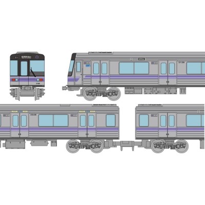 鉄道コレクション 名古屋市交通局名城線2000形 後期型6両セット　商品画像