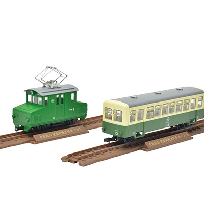 鉄道コレクション ナローゲージ80 赤坂鉱山 従業員輸送列車（デキ1+ホハフ1） 2両セット　商品画像