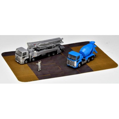 トラックコレクション コンクリートポンプ車セット B　商品画像