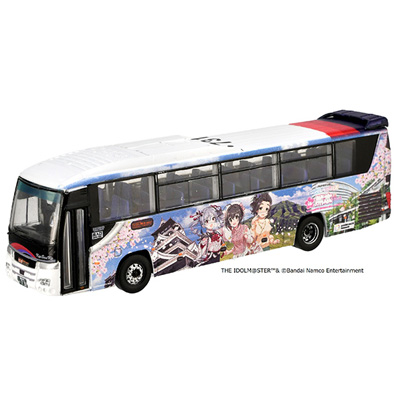 ザ バスコレクション 九州産交バス アイドルマスター シンデレラガールズin熊本 ラッピングバス　商品画像