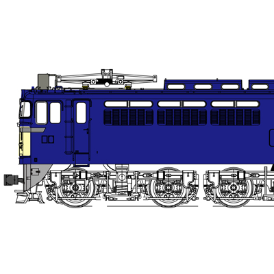 国鉄EF65-0番台3-5次型　商品画像