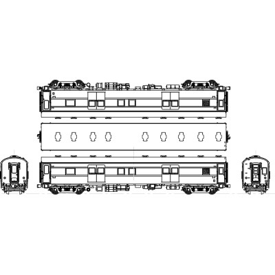 国鉄マニ60（オハユニ61改造タイプ）ぶどう2号　商品画像