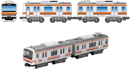 209系・武蔵野線 2両セット | バンダイ 869418 鉄道模型 Nゲージ 通販