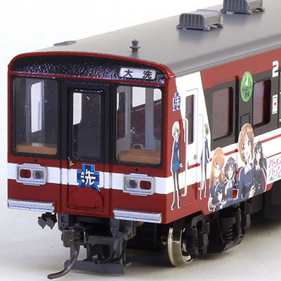 【HO】 【真鍮製】 鹿島臨海鉄道6018形(2号車)(ガルパン塗装・モーター無し＆あり)