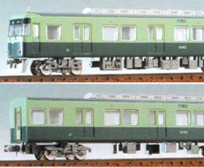 京阪7000系旧塗装(7004編成) 7両編成動力付きトータルセット
