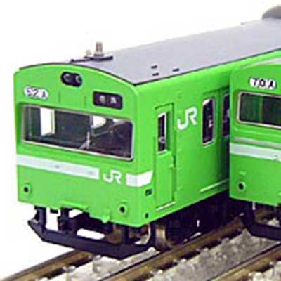 JR103系N40体質改善車ウグイス(大和路線) 高運転台・低運転台 トータル＆増結セット (塗装済組立)