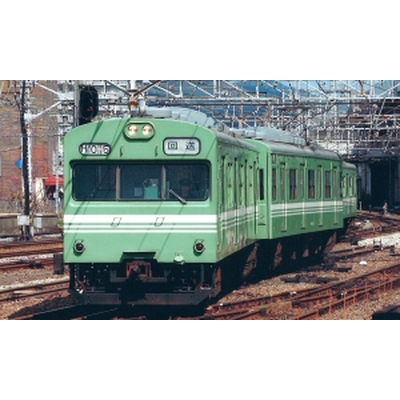 JR103系関西形 岡山色(低運転台) 4両編成トータルセット(塗装済組立) 