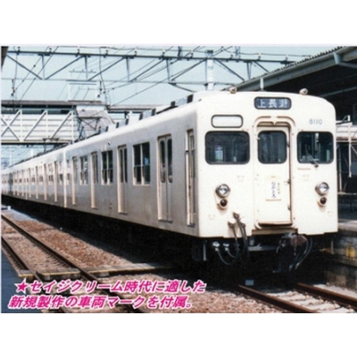 東武8000系 FS356台車仕様 セイジクリーム塗装タイプ 基本＆増結セット