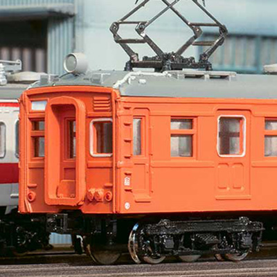 着色済み クモハ41形制御電動車（オレンジ）