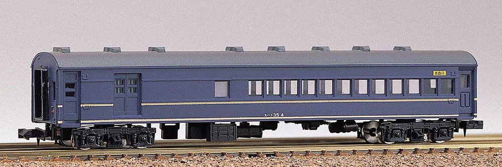 天賞堂 [706] スハニ35形 荷物車/客車 青大将 (1:80 16.5mm/HO