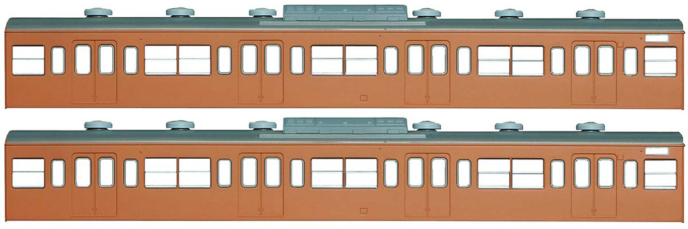 国鉄（JR）103系低運・非ユニット窓・冷改車・オレンジ 基本＆増結