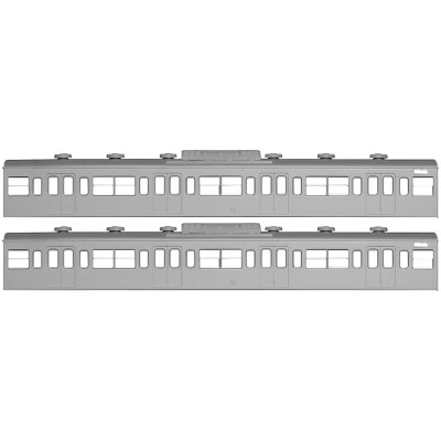 国鉄（JR）103系低運・非ユニット窓・冷改車増結用サハ2両ボディキット