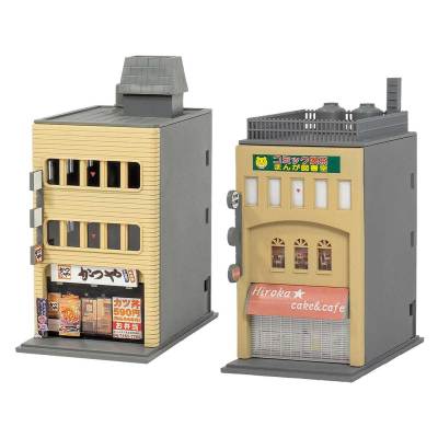 着色済み 商業ビル 3F まんぷく街道シリーズ／かつや