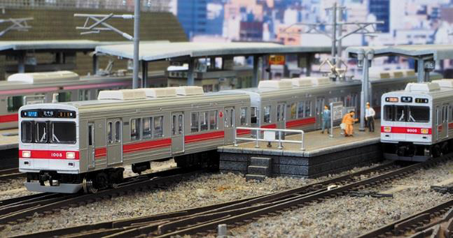 東急1000系(東横線・従来型スカート)8両編成セット(動力付き