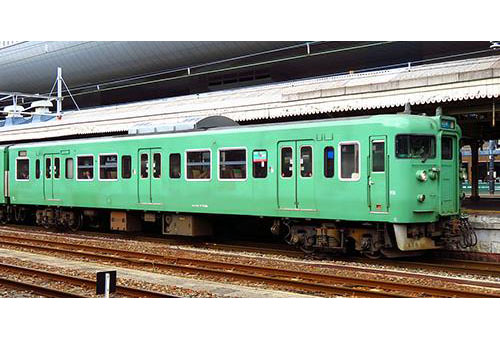 JR113系7700番台（40N体質改善車 京都地域色 行先点灯） 基本＆増結