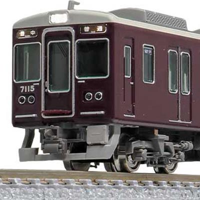 阪急7000系（リニューアル車 宝塚線 7015編成）8両編成セット（動力付き）