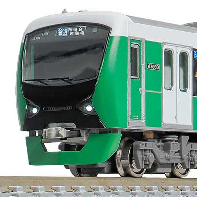 静岡鉄道A3000形（ナチュラルグリーン 新ロゴ）2両編成セット（動力付き）