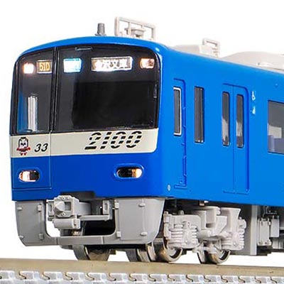 京急2100形（KEIKYU BLUE SKY TRAIN マーク無し）8両編成セット（動力付き）
