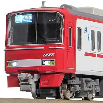 名鉄3100系3次車（新塗装 3120編成） 基本＆増結セット
