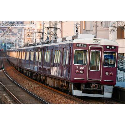 阪急7000系（リニューアル車 神戸線 7022編成）8両編成セット（動力付き）
