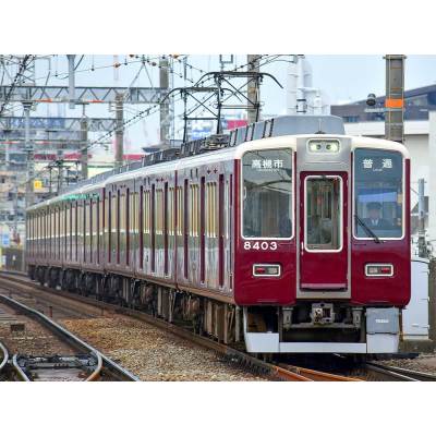 阪急8300系（2次車 8303編成 白ライト）8両編成セット（動力付き）