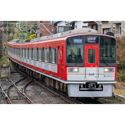 小田急1000形（更新車 赤）4両編成セット（動力付き）