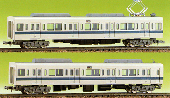 小田急9000(8000)系 4両編成＆増結セット (未塗装組立