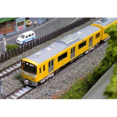 京急新1000形（KEIKYU YELLOW HAPPY TRAIN ドア銀色）（行先点灯）8両編成セット（動力付き）