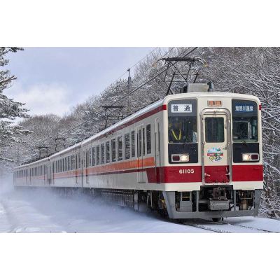 野岩鉄道6050型（61103編成 やがぴぃカータイプ+61102編成）4両編成セット（動力付き）