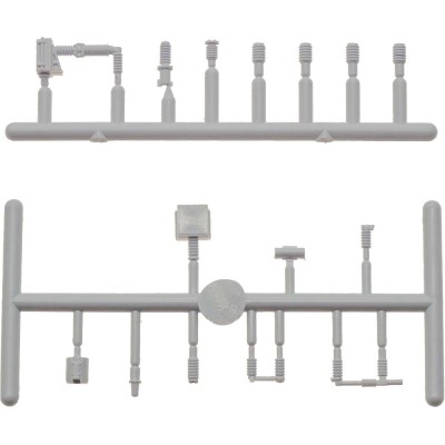 交流機器パーツ(白色・2両分)