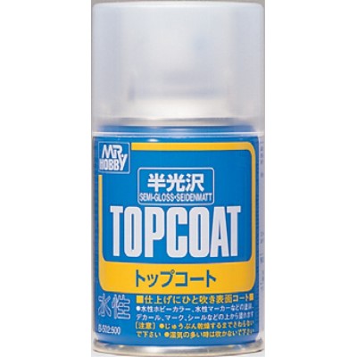 水性トップコート 半光沢 
