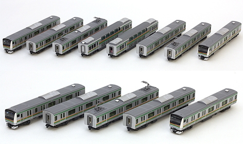 kato E233系 東海道線色15両セット品番10-1167 68 69 70