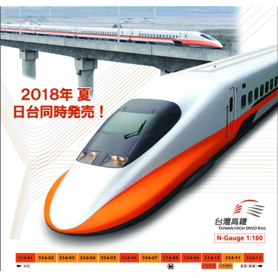 台湾高鐵700T 基本＆増結セット