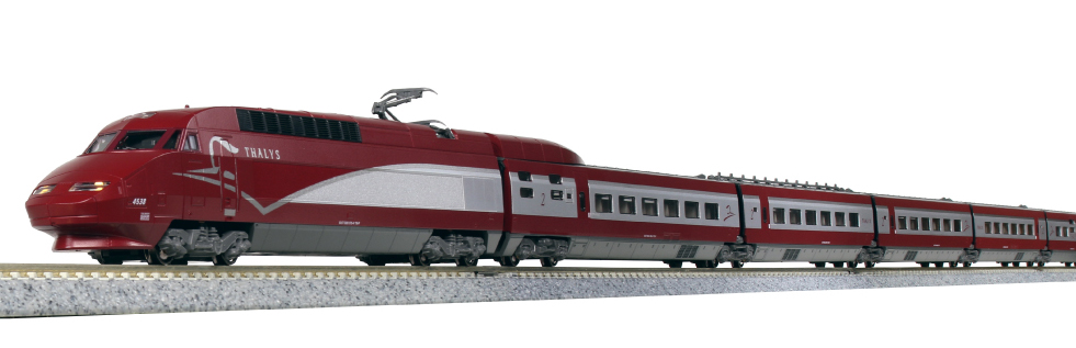 Thalys（タリス） PBA 新塗装 10両セット | KATO(カトー) 10-1657 鉄道 