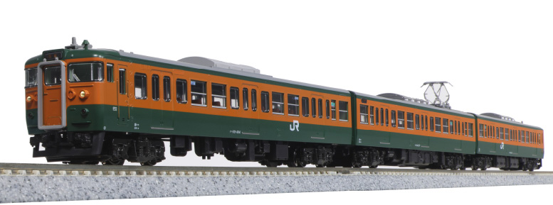 115系300番台 湘南色（岡山電車区） 3両セット | KATO(カトー) 10-1809 ...