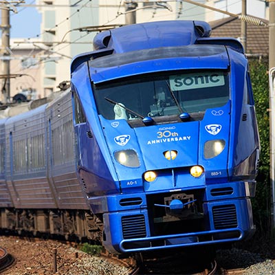 883系「ソニック」 30周年記念ラッピング 7両セット