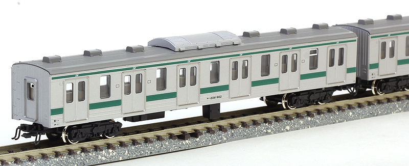 JR東日本 205系直流通勤形電車 埼京線6ドア車 サハ204 2両増結セット 