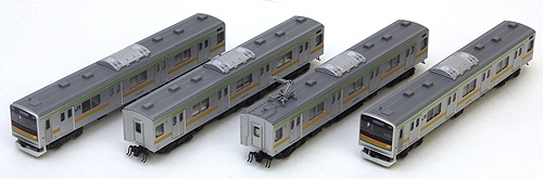 205系3000番台 八高線色 4両セット | KATO(カトー) 10-494 鉄道模型 N 