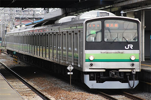 205系横浜線色シングルアームパンタ 8両セット | KATO(カトー) 10-885