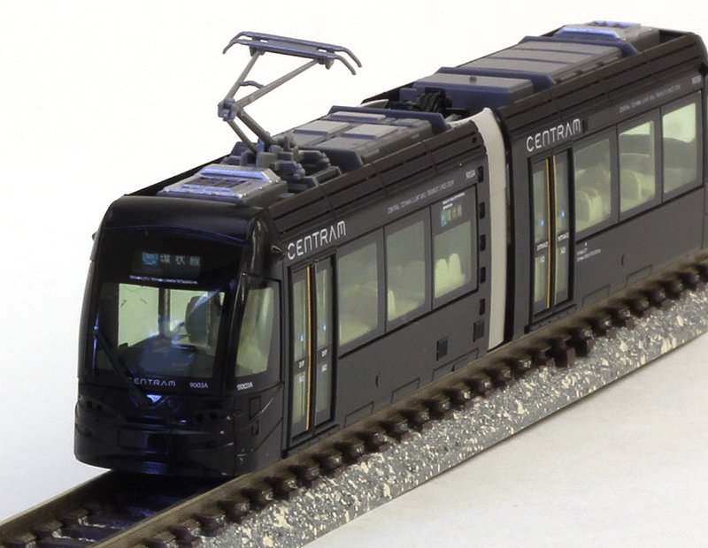 富山市内電車環状線9000形 セントラム (各種) | KATO(カトー) 14-802-1 14-802-2 14-802-3 鉄道模型 N