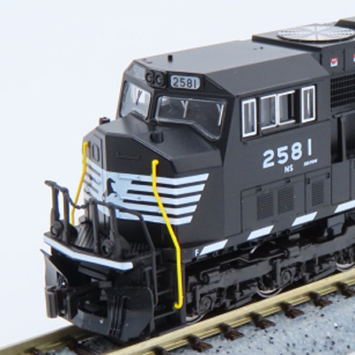 EMD SD70M Flat Radiator NS #2581