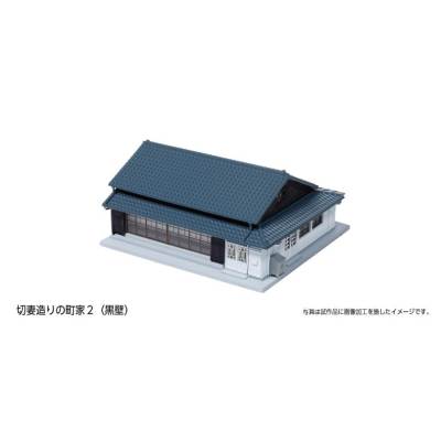切妻造りの町家2（黒壁）