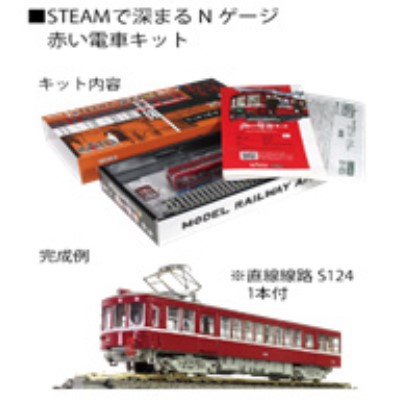 STEAMで深まる 赤い電車キット