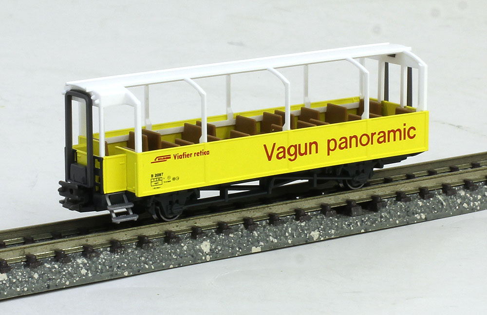新品未使用5253 鉄道模型 KATOレーティッシュ鉄道 オープンパノラマ客車