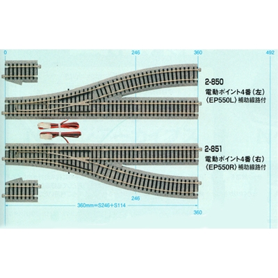 【HO】 電動ポイント (各種)