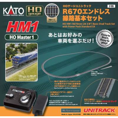 HOゲージユニトラック HM1 R670エンドレス線路基本セット